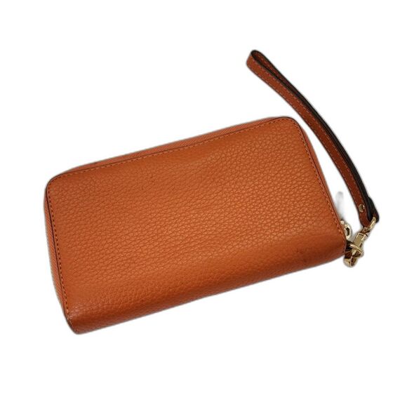 Michael Kors Womens Zip Around Leather Wallet Wristlet - Picture 2 of 9